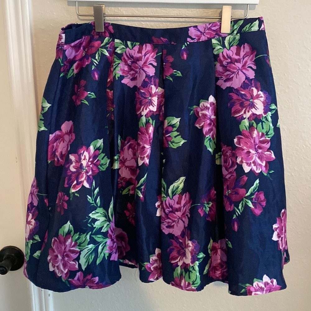 Sequin Hearts Brand - Juniors Floral Skirt - Size 13